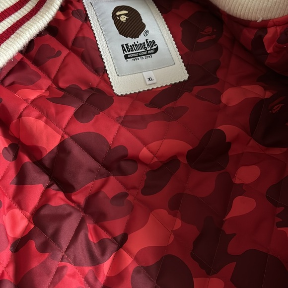 BAPE X Coca- Cola Varsity Jacket - Picture 11 of 13